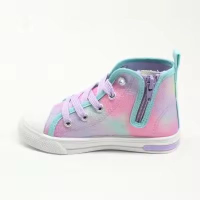 ZAPATILLA LONETA SUELA PVC CON LUCES ALTA STITCH - 1