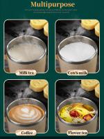 Taza De Café Con Mano De Plástico Y Doble Capa De Acero Inoxidable Resistente Al Calor Para Bebidas Como Leche Y Té Para Uso Doméstico Y Oficina - details 2