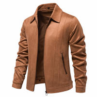 2024 Otoño e Invierno Chaqueta de Solapa Nueva Chaqueta de Moda para Hombres Chaqueta de Ante para Hombres al Aire Libre - details 1