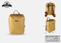 MEJORADA Mochila Mujer Cuadrada Alta Calidad Kraft Papel Impermeable - details 2