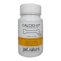 Petnatura Calcio para perros y gatos 60 comprimidos - Alimento complementario con levadura de cerveza vitaminas, minerales, calcio, fosforo en pastillas - details 0