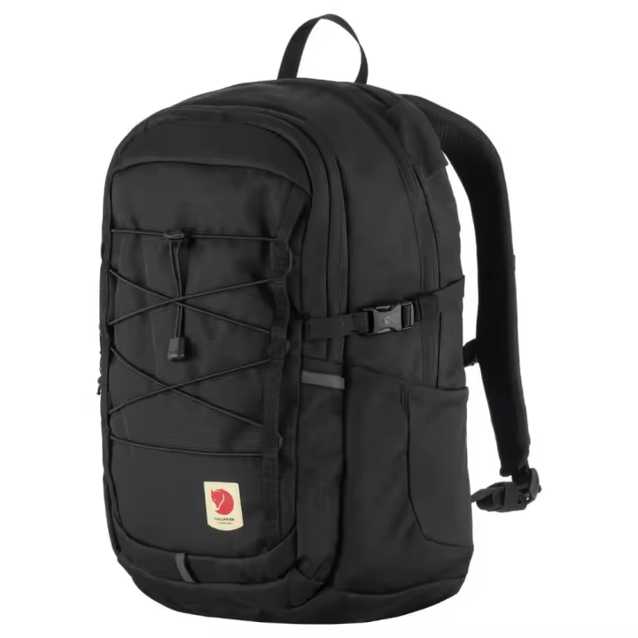 Mochila Negra Fjallraven Skule 20L Black Impermeable y Versátil - 1