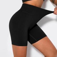 Shorts Deportivos Sin Costuras De Cintura Alta Para Mujer Shorts De Ciclismo Levantador De Glúteos Para Yoga Y Running Fitness - details 2