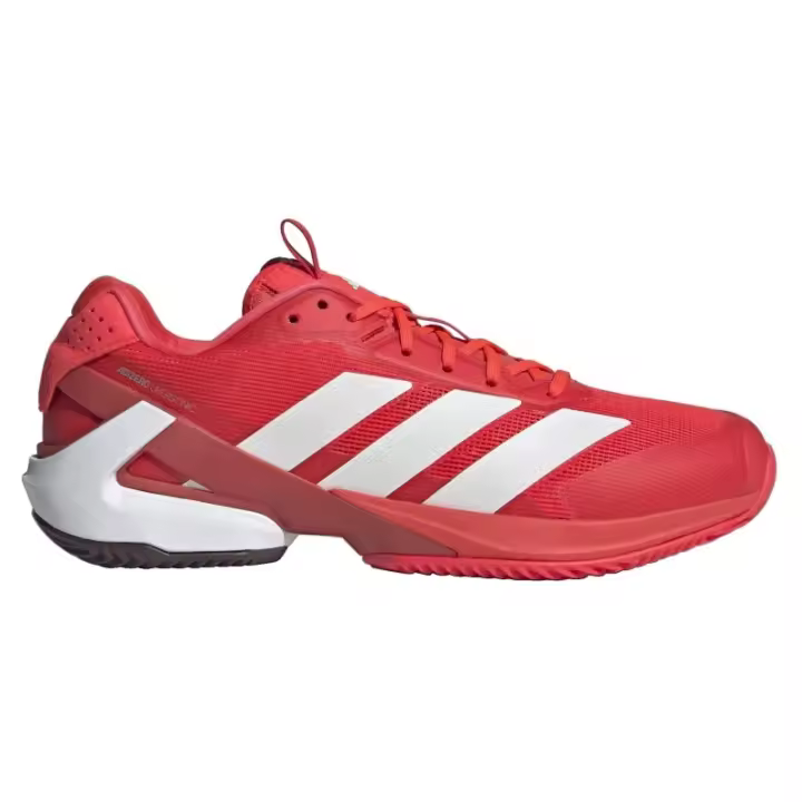 Zapatillas Adidas Adizero Ubersonic 5 Clay Rojo Blanco - 1