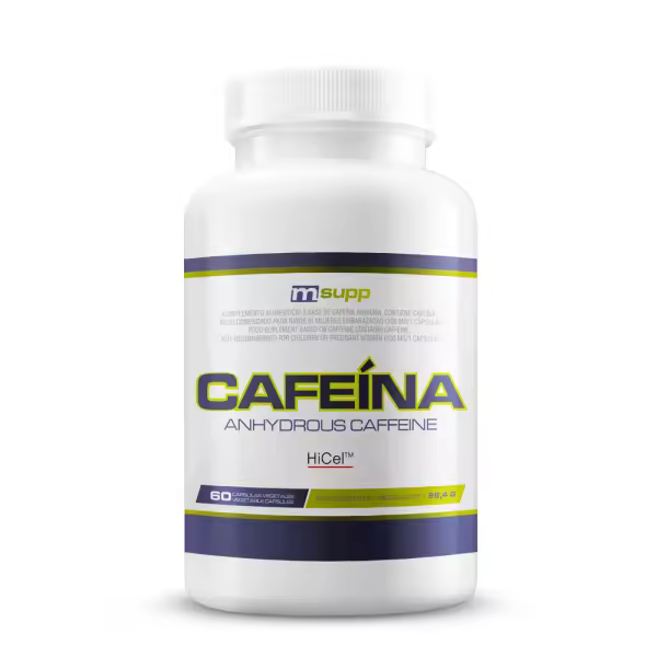 Cafeína 200mg - 60 Cápsulas Vegetales MM Supplements - 1