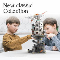 Castillo De Magia Academia Bank De Fantasma Bloques De Construcción Mágicos Para Coleccionistas Y Juguetes Unisex Sin Batería Hecho De Plástico ABS - details 0