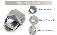 Mochila antirrobo para ordenador portátil de 14 pulgadas para mujer, morral escolar para enfermera, para adolescentes, niñas y niños - details 2