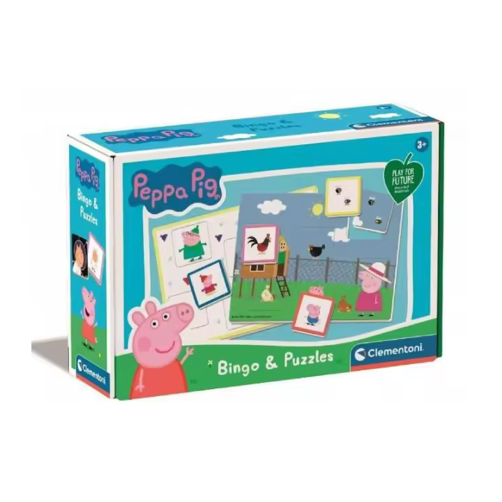 Bingo & Puzzles de Peppa Pig de Clementoni - 1