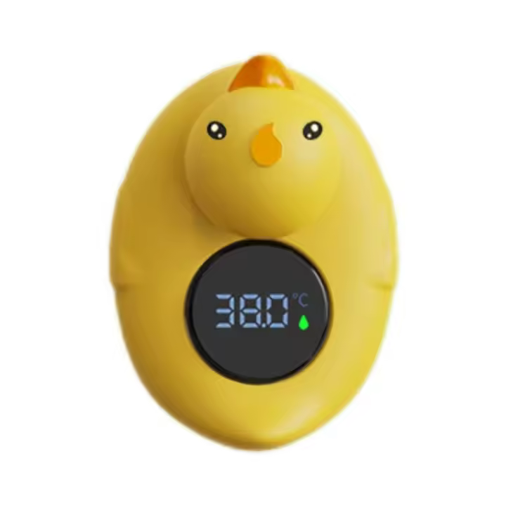 Sensor de Temperature Seguro with Diseño de Pato Termómetro de Agua para Baño de Bebé - 1