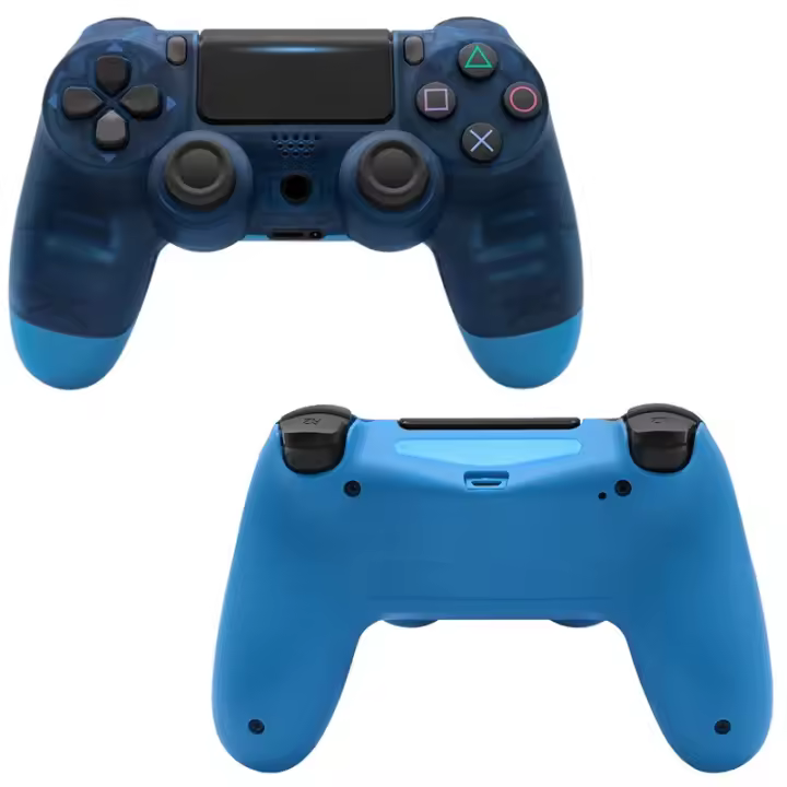 MANDOS COMPATIBLES CON PLAYSTATION 4 CON VIBRACIÓN INALÁMBRICOS Y CON CABLE USB DE CARGA - 1