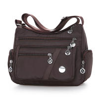 Bolso De Hombro Impermeable Oxford Para Mujer Bolso Cruzado Multifuncional Bolsa De Mano Grande Capacidad Mensajero Casual - details 10