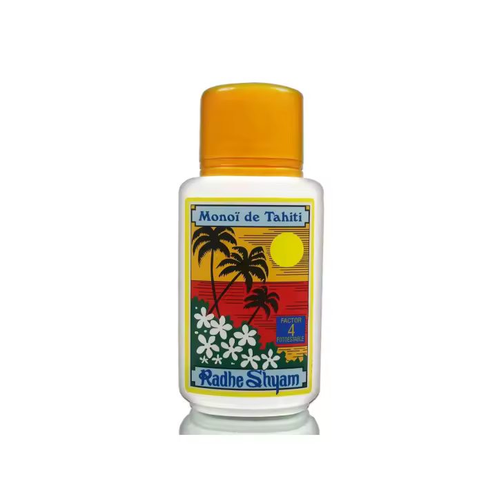 Radhe Shyam Monoi De Tahiti F.4 - Aceite de Coco y Flores de Tiare - 150 Ml - 1