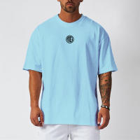 Camiseta Casual Para Hombre De Talla Grande Con Manga Corta Para Gimnasio Y Fitness Transpirable Absorbe La Sudoración Rápida Secado Ideal Para Verano - details 4
