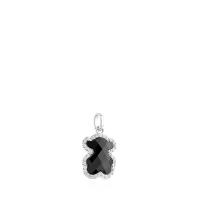 Colgante de oso de plata de ley 925, joyería DIY de lujo europea y americana, accesorios lindos y de moda para niñas - details 2