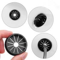 Juego De 10 Cubiertas De Cable Plásticas Para Muebles Tapa De Polvo Para Oficina Computadora Mesa Conexión De Alambre Anillo De Salida - details 5