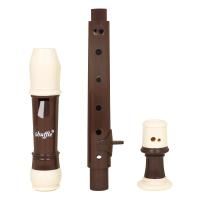 SHUFFLE Clarinete Recorder Barroco Con 8 Agujeros ABS Flauta Soprano Vertical Para Principiantes Instrumento De Viento Musical Regalo - details 2