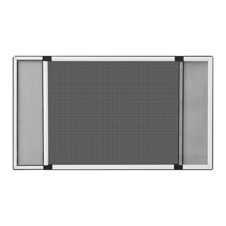 Mosquitera Extensible de Aluminio Blanco para Ventanas, Pantalla Antimosquitos Ajustable con Malla de Fibra de Vidrio, Protección Eficaz contra Insectos, Moscas y Mosquitos, Fácil de Instalar - 1