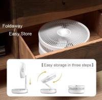 Ventilador inalámbrico portátil Manalex plegable y extensible - details 1