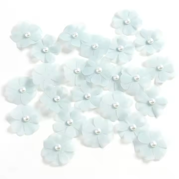10/30/50Pcs Flores Artificiales Rosa Para DIY Vestido De Novia Decoración De Casa Boda Cumpleaños Regalo De Pasteles Accesorios - 1