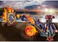 PLAYMOBIL - Pirates Pirata con Cañón - Gran calidad y diseño robusto - Coleccionable - Idea regalo - Recomendado para mayores de 4 años - details 0
