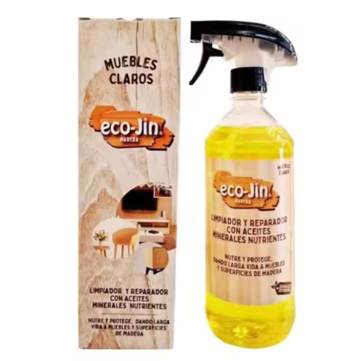 Reparador y Restaurador ECO-JIN ÓLEO Especial para Maderas Claras 750ml - Laboncler - 1