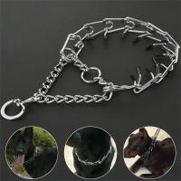 Collar De Entrenamiento Para Perros Con Punzón Y Tiras De Goma Cómodas Cuerda De Acero Inoxidable Ajustable Desmontable Para Todas Las Etapas De La Vida Del Perro - details 12