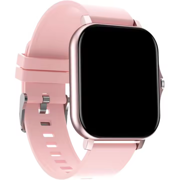PORCHEDDU Reloj Inteligente Deportivo a la Moda para Hombre y Mujer Grande 1,83 Pulgadas (Pink) - 1