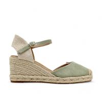 Calzados Soraia, Sandalia de Antelina y Plataforma de Yute, Espardeñas de Cuña, para Mujer. - details 42