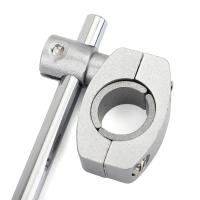 Areyourshop Soporte Universal Para Parabrisas De Motocicleta 7/8" 22mm Montaje En Manillar Estándar ABS Plástico + Metal - details 18