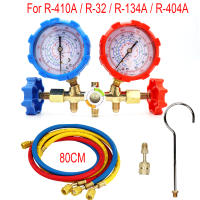 Kit De Aire Acondicionado Para Refrigerantes R410A R32 R404A R134A Con Manifold Y Tubos Instrumentación De Refrigeración Analógica - details 0