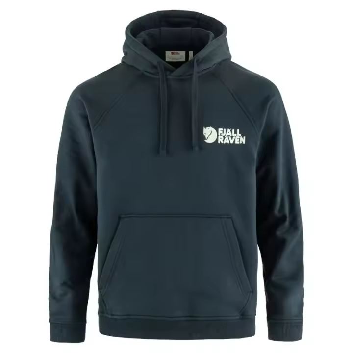 Sudadera Azul Fjallraven Classic Hoodie Dark Navy de Estilo Informal - 1