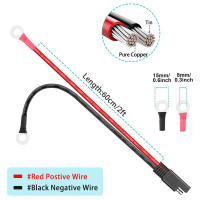 Conector De Harness De 2 Pines SAE Gadpow 10AWG Con Fusible De 15A Para Cable De Cargador De Batería De Coche Terminal O-ring - details 3