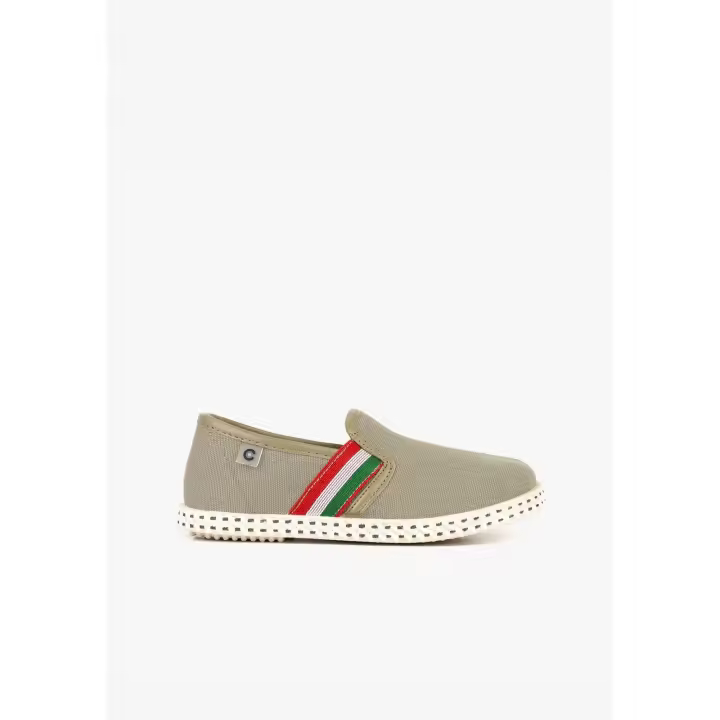 Conguitos - Zapatos de tela elegantes para niño (Caqui / Talla 32) - 1