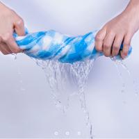 Toalla De Cabello Para Mujer 1 Pieza Turba De Fleece Coral Secado Rápido Absorción Suave Funda Para Cabeza Con Estampado Para Baño - details 6