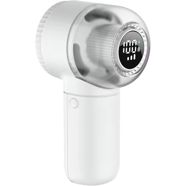 Quitapelusas Eléctrico para Telas, afeitar recargable para suétéres, Protección Doble, contenedor extraíble, fácil eliminación de pelusas, Bolitas y Bolitas - 1