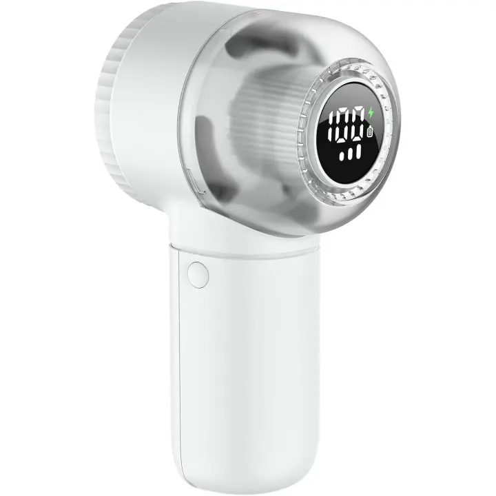 Quitapelusas eléctrico para telas, afeitadora recargable para suéteres, protección doble, contenedor extraíble, fácil eliminación de pelusas, bolitas y bolitas - 1