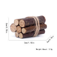 3 Bundles De Madera Para Fogata En Miniatura Para Casa De Muñecas 1:12 Decoración De Fiesta Y Vida En La Casa Accesorios De Juguete - details 6