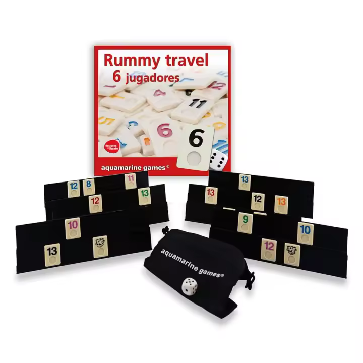 Aquamarine Juego De Mesa Travel Rummy - 1
