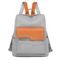 Mochila retro de cuero suave para mujer, nuevo estilo, moderna mochila de moda para damas, mochila escolar de gran capacidad - details 2