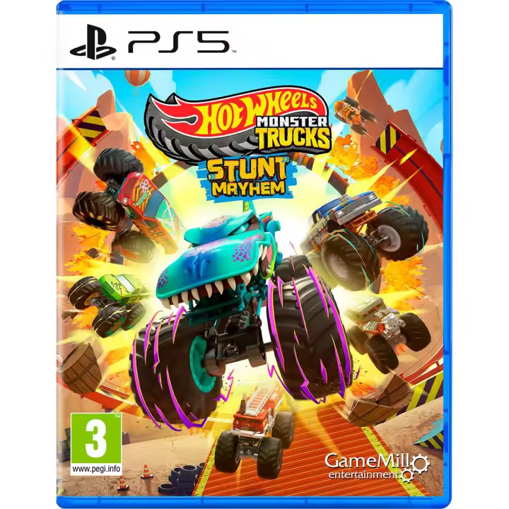 Hot Wheels Monster Trucks Stunt Mayhem PS5 PAL España Nuevo Precintado - 1