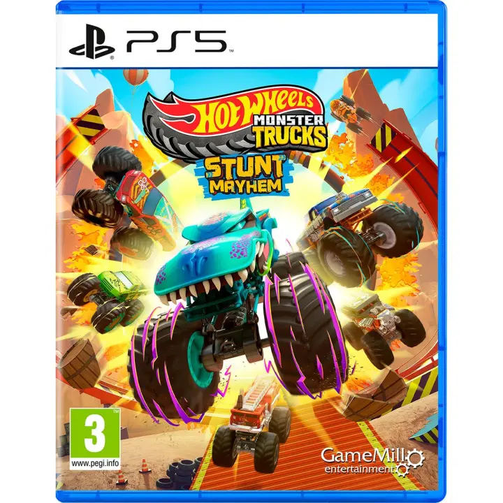 Hot Wheels Monster Trucks Stunt Mayhem PS5 PAL España Nuevo Precintado - 1