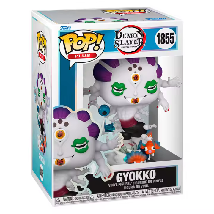 Figura Pop Demon Slayer Kimetsu No Yaiba Gyokko-Figura de Vinilo Coleccionable - Idea de Regalo- Mercancia Oficial - Juguetes para Niños y Adultos - Movies Fans - Muñeco para Coleccionistas y Exposición - 1