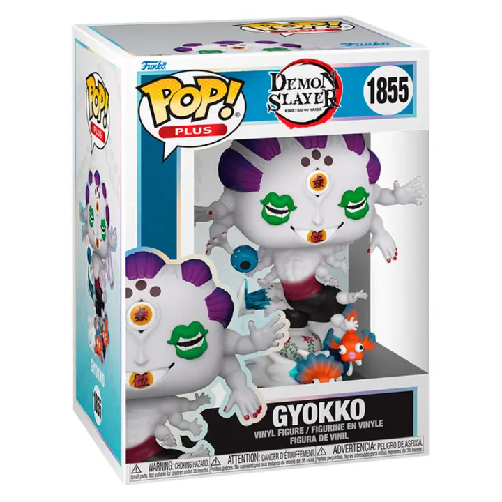Figura Pop Demon Slayer Kimetsu No Yaiba Gyokko-Figura de Vinilo Coleccionable - Idea de Regalo- Mercancia Oficial - Juguetes para Niños y Adultos - Movies Fans - Muñeco para Coleccionistas y Exposición - 1