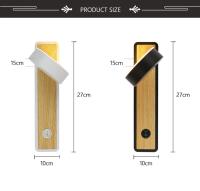 Lámpara De Pared LED Moderna Con Interruptor Iluminación Interior Para Dormitorio Sala De Estar Estudio Lectura Decoración Sconce Metálico Incluye Bombilla - details 2