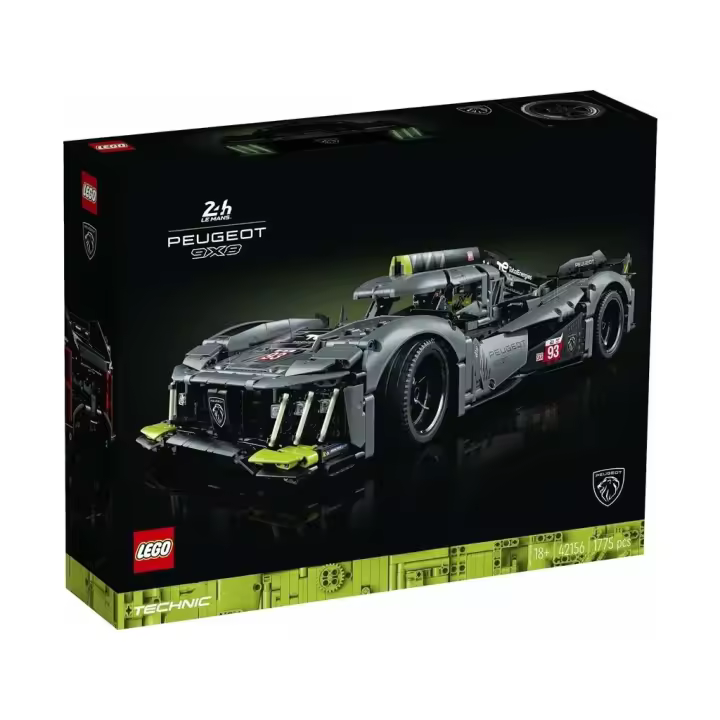 Lego Technic Peugeot 9X8 24H Le Mans Hybrid Hypercar 42156 Lego technic LEGO - 1