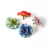 10/20Pcs Cabezas De Rosa Artificial De 5cm En Seda Para Decoración De Boda Árbol De Navidad Caja De Regalo Accesorios - details 7
