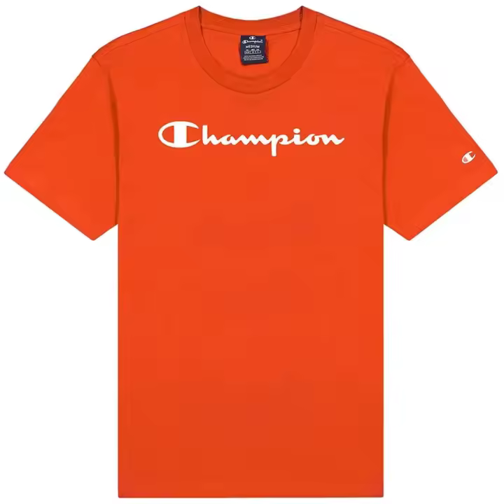 Camiseta de Manga Corta Champion  para hombre en color naranja - 1