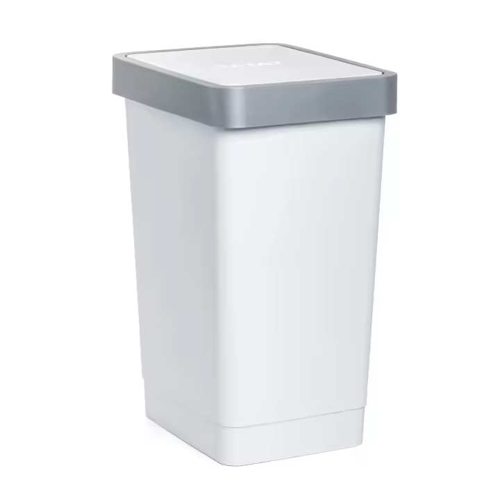 TATAY 1105000 CUBO SMART 25L BASCULANTE BLANCO - 1