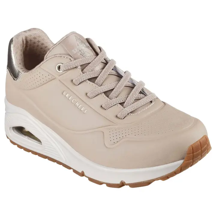 Calzado mujer Zapatillas Skechers Zapatillas Uno Beige - 1