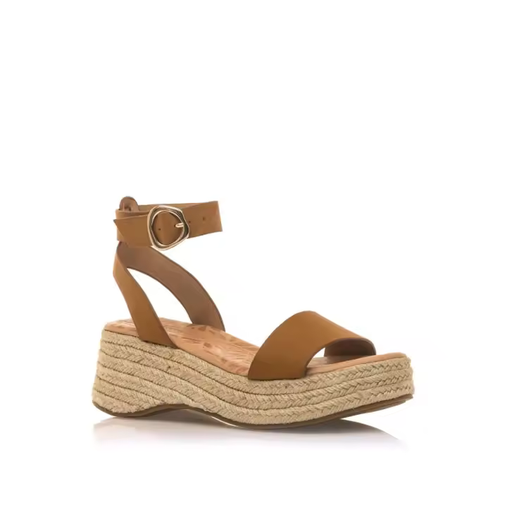 Sandalias marca Mustang modelo 51729-C54458 para mujer en color marrón - 1